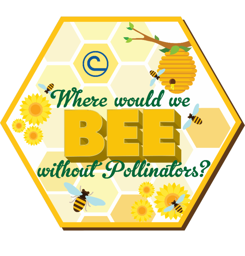Where would we BEE without pollinators logo